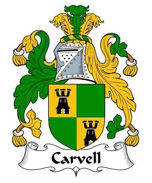 British/C/Carvell-Crest-Coat-of-Arms