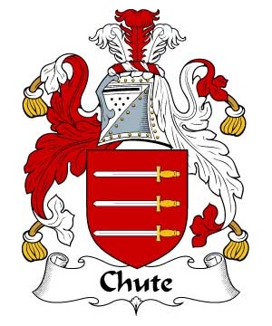 British/C/Chute-Crest-Coat-of-Arms