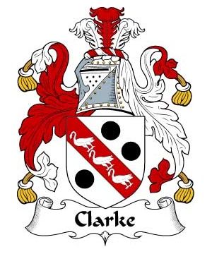 British/C/Clarke-Crest-Coat-of-Arms