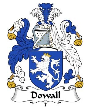 British/D/Dowall-Crest-Coat-of-Arms