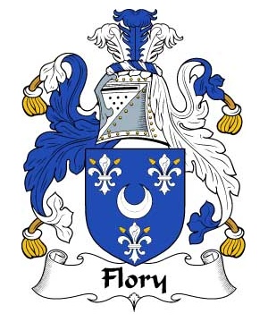 British/F/Flory-or-Fleury-Crest-Coat-of-Arms