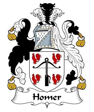 British/H/Homer-Crest-Coat-of-Arms