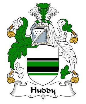 British/H/Huddy-Crest-Coat-of-Arms