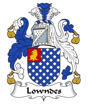 British/L/Lowndes-Crest-Coat-of-Arms