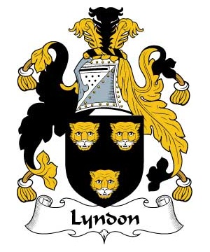 British/L/Lyndon-Crest-Coat-of-Arms