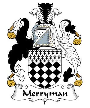 British/M/Merryman-Crest-Coat-of-Arms