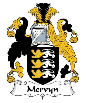 British/M/Mervyn-Crest-Coat-of-Arms