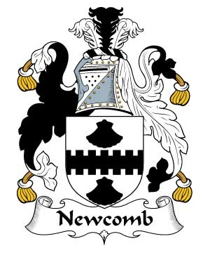 British/N/Newcomb-(e)-Crest-Coat-of-Arms