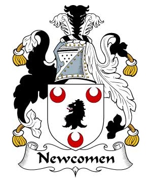 British/N/Newcomen-Crest-Coat-of-Arms