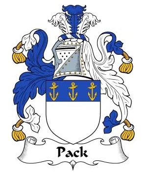 British/P/Pack-or-Packe-Crest-Coat-of-Arms