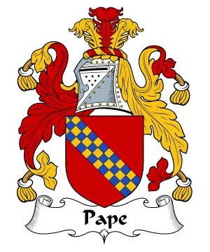 British/P/Pape-Crest-Coat-of-Arms