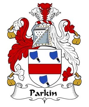 British/P/Parkin-Crest-Coat-of-Arms