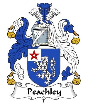 British/P/Peachley-Crest-Coat-of-Arms