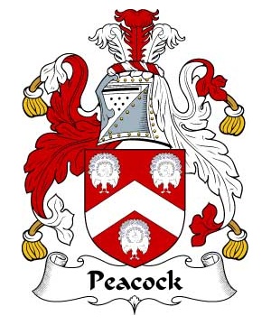 British/P/Peacock-II-Crest-Coat-of-Arms