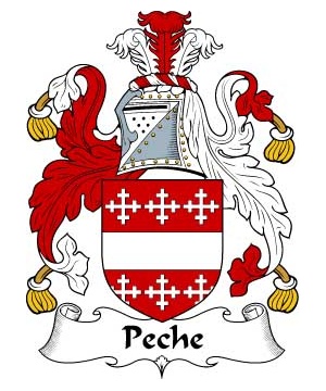 British/P/Peche-Crest-Coat-of-Arms