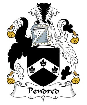 British/P/Pendred-Crest-Coat-of-Arms