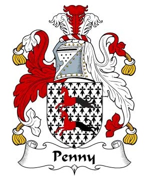 British/P/Penny-Crest-Coat-of-Arms