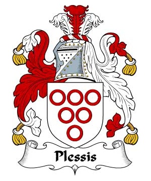 British/P/Plessis-or-Plessey-Crest-Coat-of-Arms