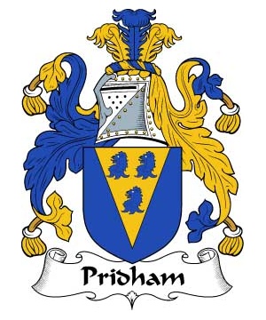 British/P/Pridham-Crest-Coat-of-Arms