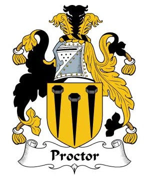 British/P/Proctor-Crest-Coat-of-Arms