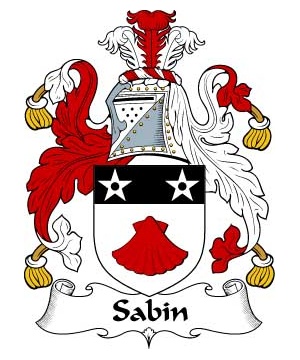 British/S/Sabin-or-Sabine-Crest-Coat-of-Arms