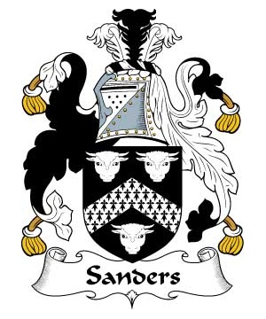 British/S/Sanders-or-Saunders-Crest-Coat-of-Arms