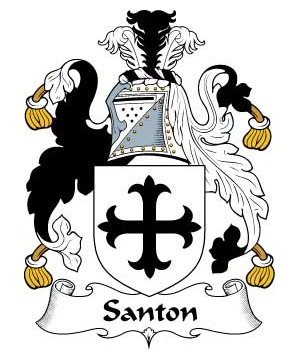 British/S/Santon-Crest-Coat-of-Arms