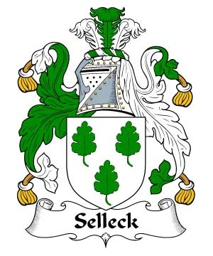 British/S/Selioke-or-Selleck-Crest-Coat-of-Arms