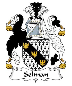 British/S/Selman-Crest-Coat-of-Arms