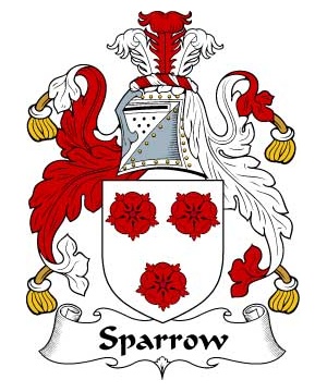 British/S/Sparrow-Crest-Coat-of-Arms