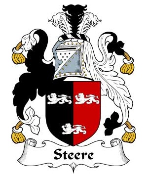 British/S/Steer-or-Steere-Crest-Coat-of-Arms