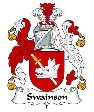 British/S/Swainson-Crest-Coat-of-Arms