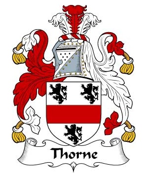 British/T/Thorne-Crest-Coat-of-Arms