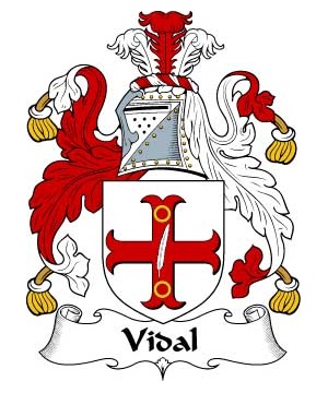 British/V/Vidal-Crest-Coat-of-Arms