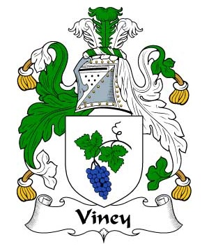 British/V/Viney-Crest-Coat-of-Arms