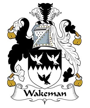 British/W/Wakeman-Crest-Coat-of-Arms