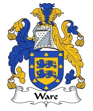 British/W/Ware-Crest-Coat-of-Arms