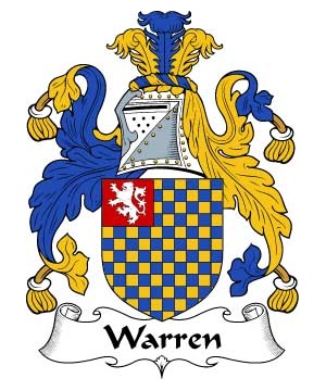 British/W/Warren-Crest-Coat-of-Arms