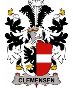 Denmark/C/Clemensen-Crest-Coat-of-Arms