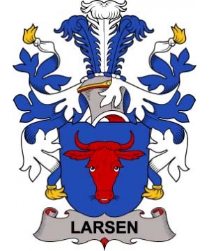 Denmark/L/Larsen-Crest-Coat-of-Arms