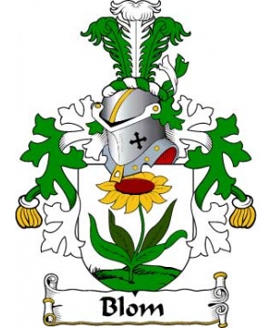 Dutch/B/Blom-Crest-Coat-of-Arms