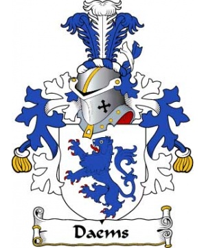 Dutch/D/Daems-Crest-Coat-of-Arms