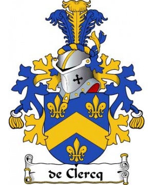 Dutch/D/de-Clercq-Crest-Coat-of-Arms