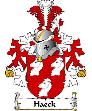 Dutch/H/Haeck-Crest-Coat-of-Arms