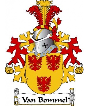 Dutch/V/Van-Bommel-Crest-Coat-of-Arms