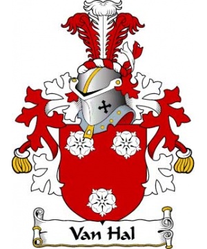 Dutch/V/Van-Hal-Crest-Coat-of-Arms