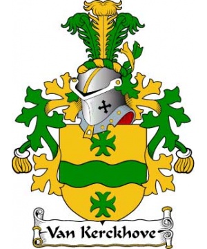 Dutch/V/Van-Kerckhove-Crest-Coat-of-Arms