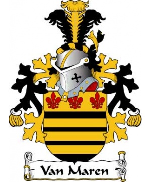 Dutch/V/Van-Maren-Crest-Coat-of-Arms