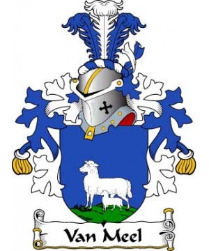 Dutch/V/Van-Meel-Crest-Coat-of-Arms