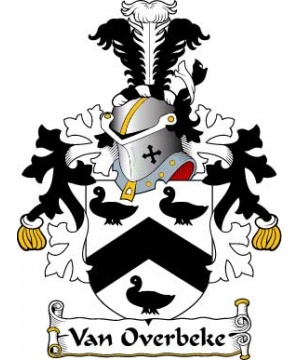 Dutch/V/Van-Overbeke-Crest-Coat-of-Arms